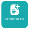 Grünes Icon "Kanban-Board"